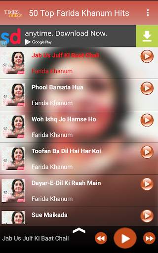 50 Top Farida Khanum Songs screenshot 2