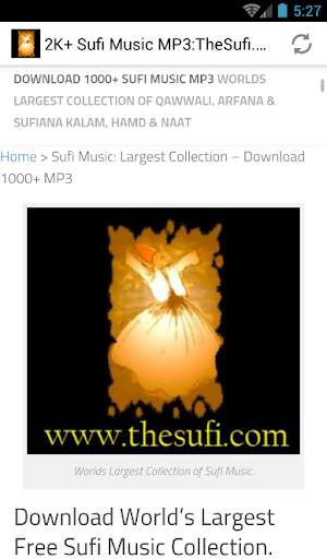 5000 Sufi Music MP3: TheSufi.com screenshot 1