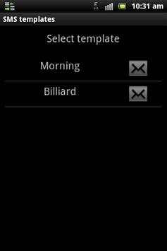 SMS Templates screenshot 3