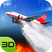 Fire Fighter Airplane Rescue icon