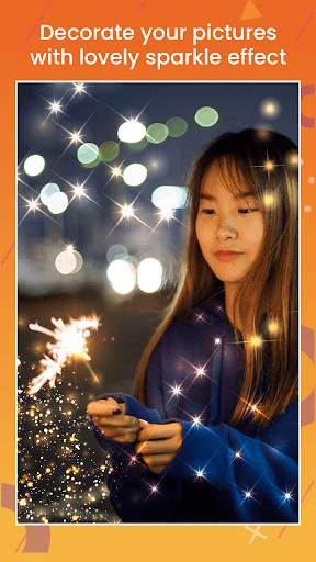 Glitter Art: Glitter Light Photo Effect screenshot 1