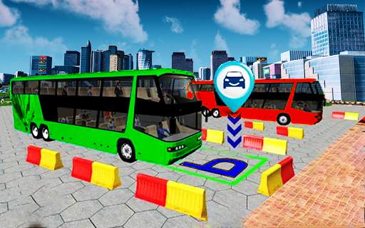 Advance Bus Parking Simulator: Driving games 2019 screenshot 2