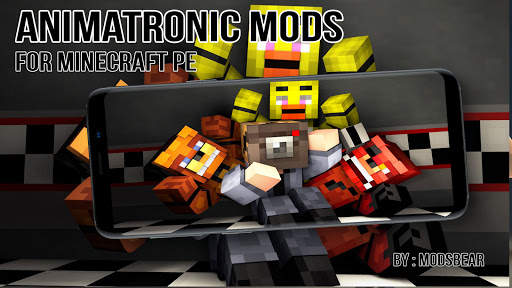 Animatronic Mod -  Five Night freddy's For MCPE screenshot 5