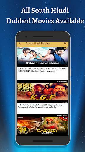 HD Movies - South Hindi Dubbed screenshot 2