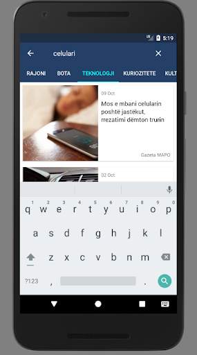 Lajmi Fundit - Shqipëri screenshot 5