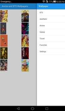 Anime and BTS Wallpapers! 4 تصوير الشاشة