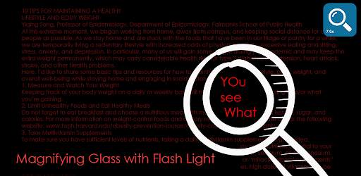Magnifier Flashlight Plus screenshot 5