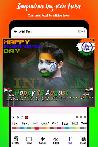 Independence Day Video Maker screenshot 5