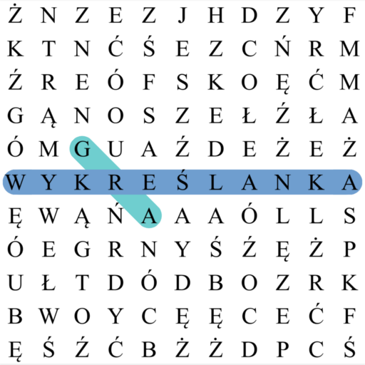 Wykreślanka - Gra słów po polsku icon