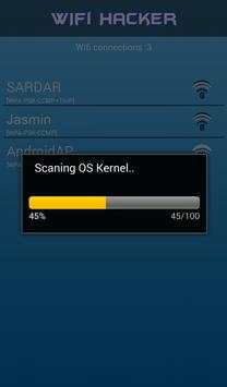 Wifi Hacker Password Simulated screenshot 4