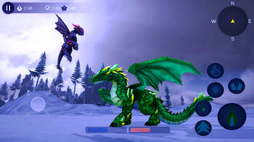 jogos de voo de dragão mágico screenshot 2