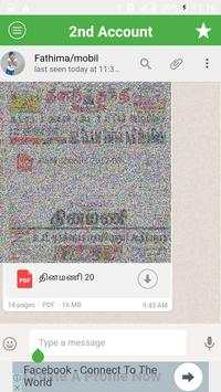 2nd Account for Dual whatsapp screenshot 4