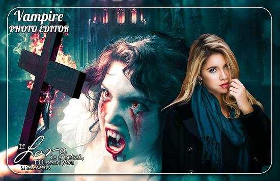 Vampire Photo Editor 1 تصوير الشاشة