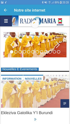 Radio Maria Burundi screenshot 3