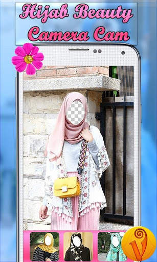 Hijab Beauty Camera Cam screenshot 1