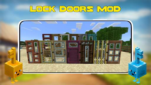 Lock Doors Mod For Minecraft screenshot 2