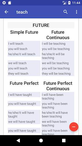 English Verbs screenshot 7