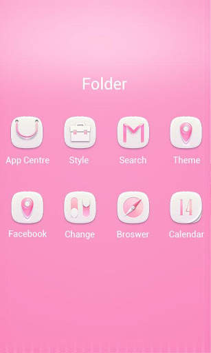 My Valentine GO Launcher Theme screenshot 4