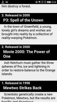 Pokemon Watchorder screenshot 6