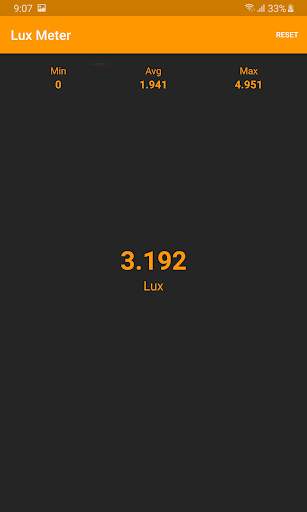 Lux Meter screenshot 1