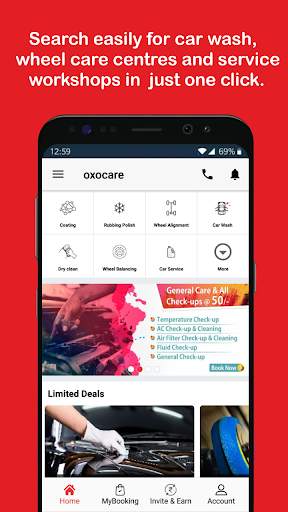 OXO CARE- Best Car Wash & Car Service Booking App screenshot 4