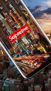 Supreme Keyboard Theme screenshot 1