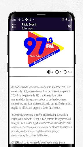 Rádio Seberi screenshot 4