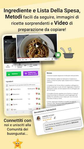 Ricette alimentari italiane screenshot 2