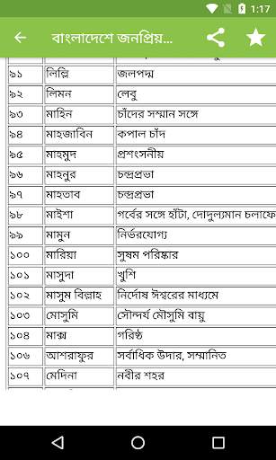 Muslim Baby 3000 Name - মুসলিম screenshot 3