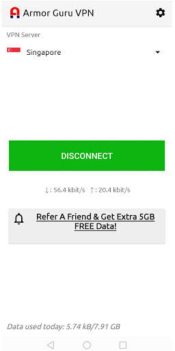 Free Asia VPN, Asian Servers by Armor Guru screenshot 2