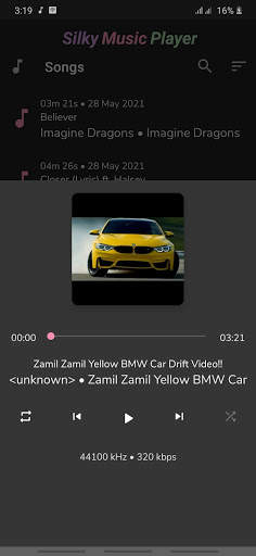 Silky Music Player - Top Mp3 Player of 2021 screenshot 3