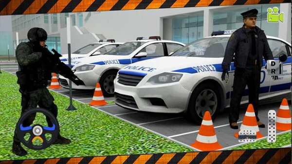 Cop Car Parking3D screenshot 4