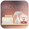Christmas theme clock widge icon