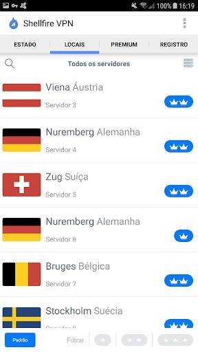 Shellfire VPN screenshot 3