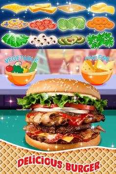 🌭🍔 Burger maker - 🍳🍟 French Fries Cooking game screenshot 2