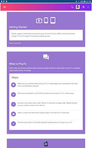 PlayTo Fire TV скриншот 2