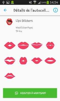 Lips Stickers screenshot 4