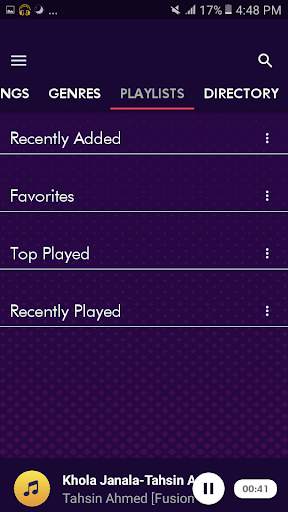 Urban Player - Music Player screenshot 3