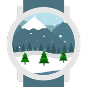 Winter Landscape Watch Face icon