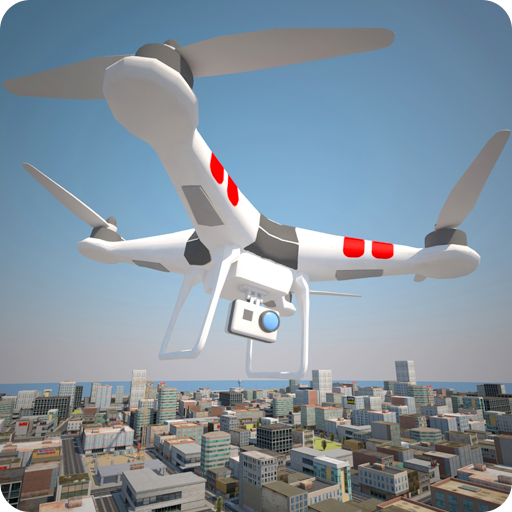 Polizia Drone Flight Simulator icon