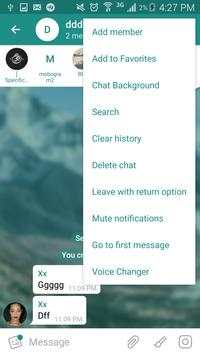 Plus Messenger (Proxy and Ghost) screenshot 5