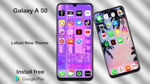 Theme for Samsung Galaxy A50 screenshot 1