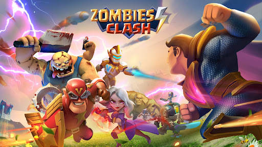 Zombies Clash: Superheroes War screenshot 1