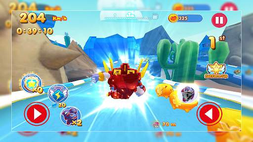 Robot Toon Car Transform Racing, Car Transformers screenshot 2