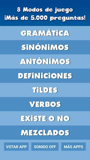 Guess the correct word Spanish screenshot 1