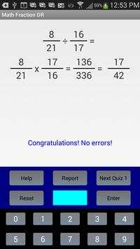 Math Fraction DR screenshot 4