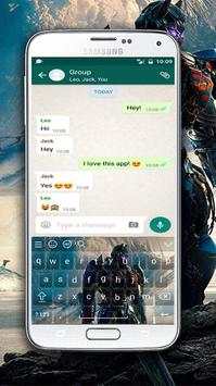 Optimus Prime keyboard  (( Autobots )) screenshot 1