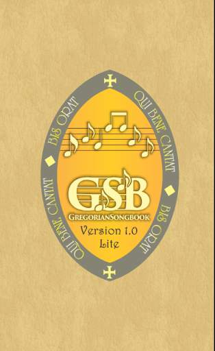 Gregorian SongBook screenshot 1