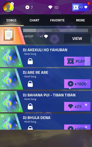 Hindi Song Tile:Piano Tile In  screenshot 4