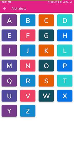 Alphabet Wallpaper - Text Status स्क्रीनशॉट 3
